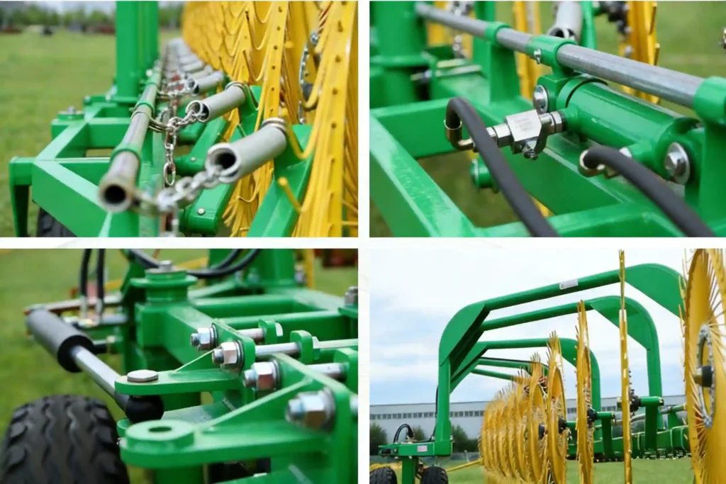 Detalles del rastrillo de heno 9LZY 9.0