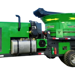 9F-70 饲料破碎机 – 重型柴油锤式破碎机，适用于 5–20 吨/小时饲料加工