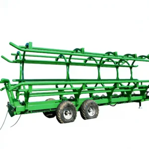 9JYY-4.5 重型圆捆拾取运输车 – 4.5吨液压拖挂式搬运车