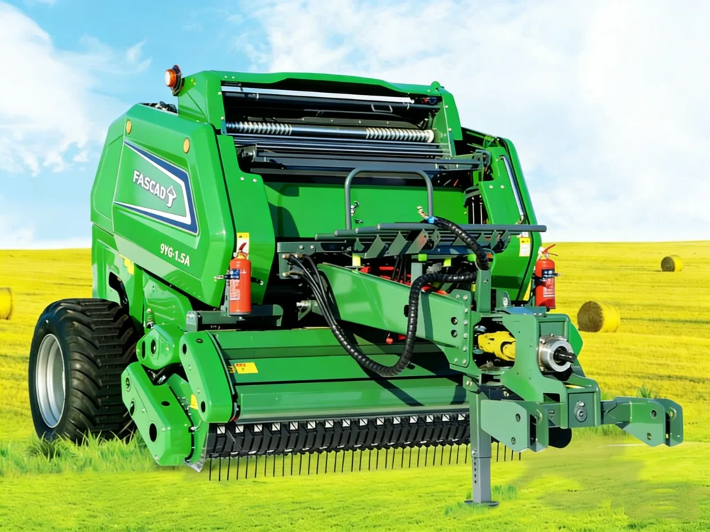 9YG-1.25A Trailed High-Capacity Round Hay Baler for 100HP+ Round Hay Baler