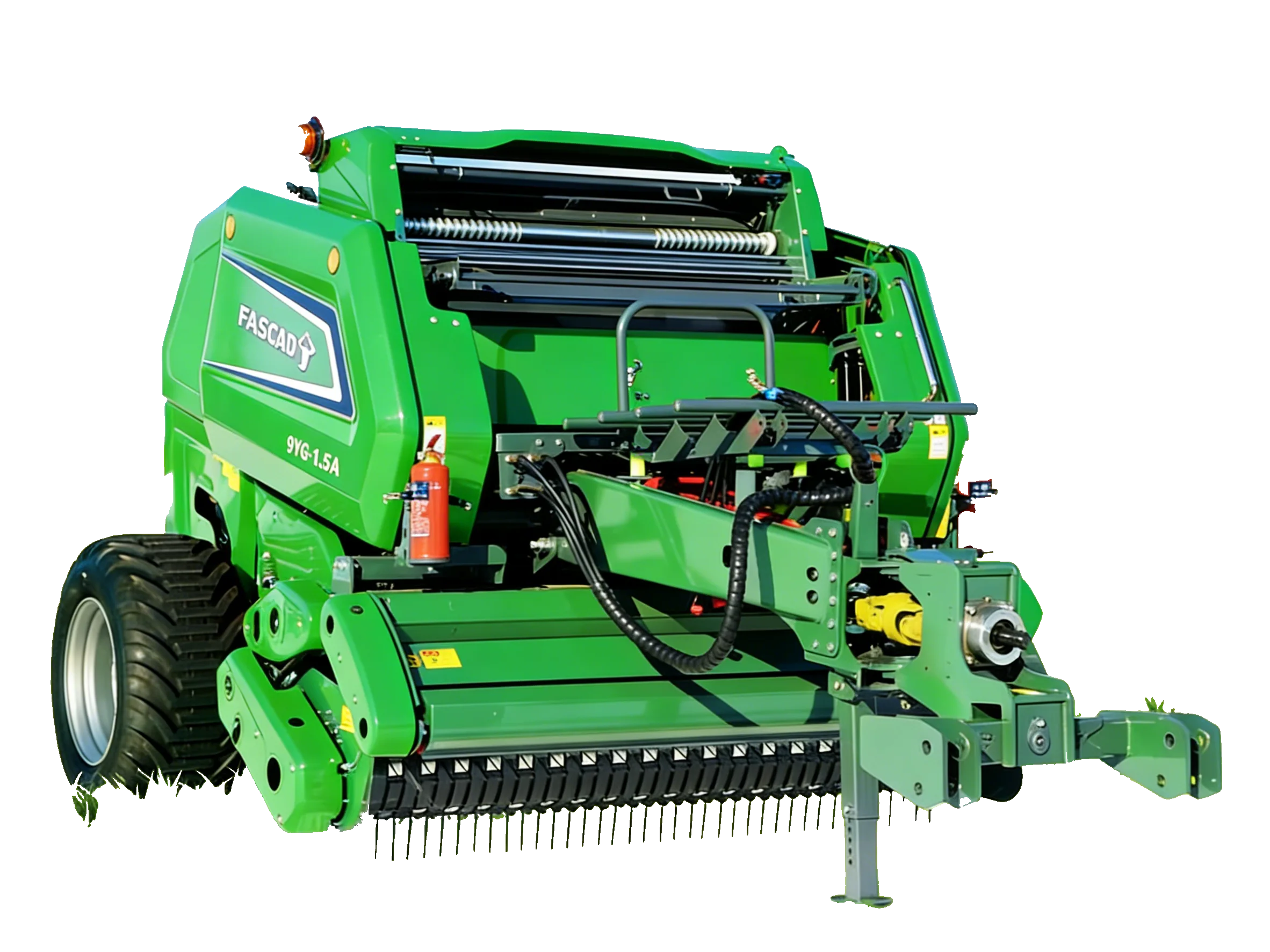 9YG-1.25A Trailed High-Capacity Round Hay Baler for 100HP+ 9YG-1.25A Trailed High-Capacity Round Hay Baler for 100HP+