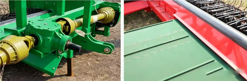4BYHD 6-Row Kidney Bean Puller Machine — Detailed View