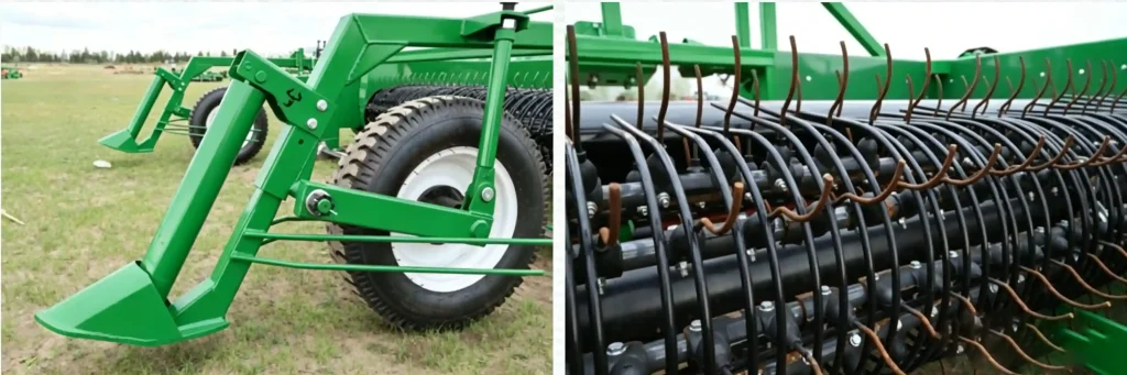 4BYHD 6-Row Kidney Bean Puller Machine — Detailed View