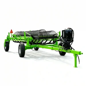 9LH-12 Horizontal Hay Rake for Tractor _ Trailed Grass Raking Machine