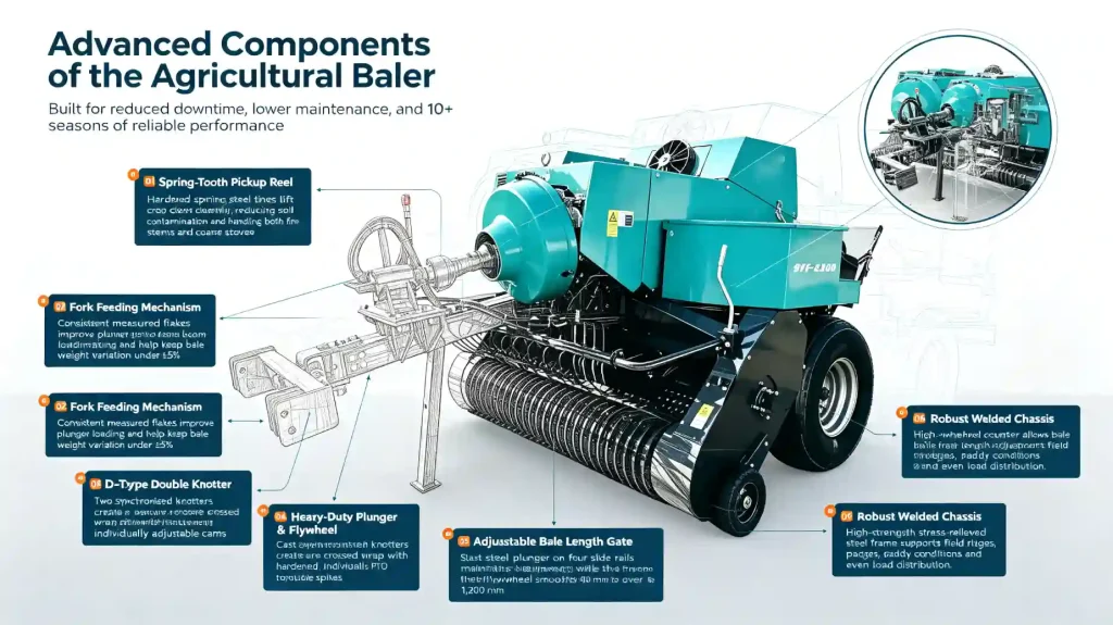 Advanced Components of the Agricultural Baler