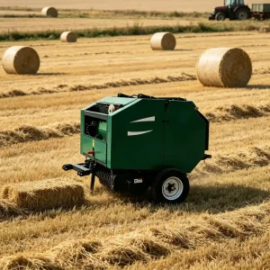 Where This Agricultural Round Hay Baler Fits